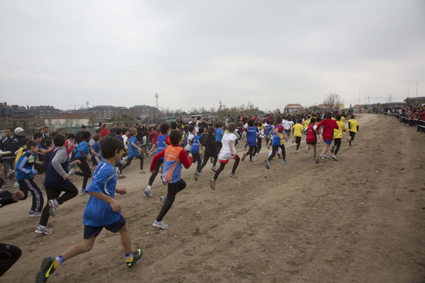 Más de 1.000 escolares disputaron en Majadahonda el campeonato regional de campo a través 