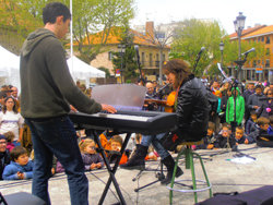 Mucha actividad cultural en la Feria del libro de Torrelodones