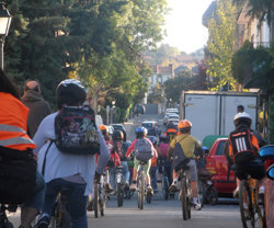 Al cole en bicicleta