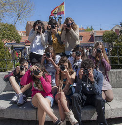 Gran demanda en el curso de fotografía de la Casa de la Juventud de Torrelodones