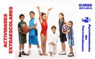 Nuevas inscripciones para la actividades extraescolares para el curso 2013-14