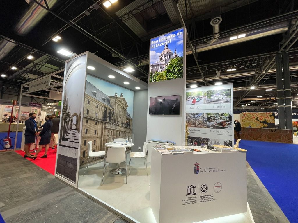 Stand de San Lorenzo de El Escorial en FITUR